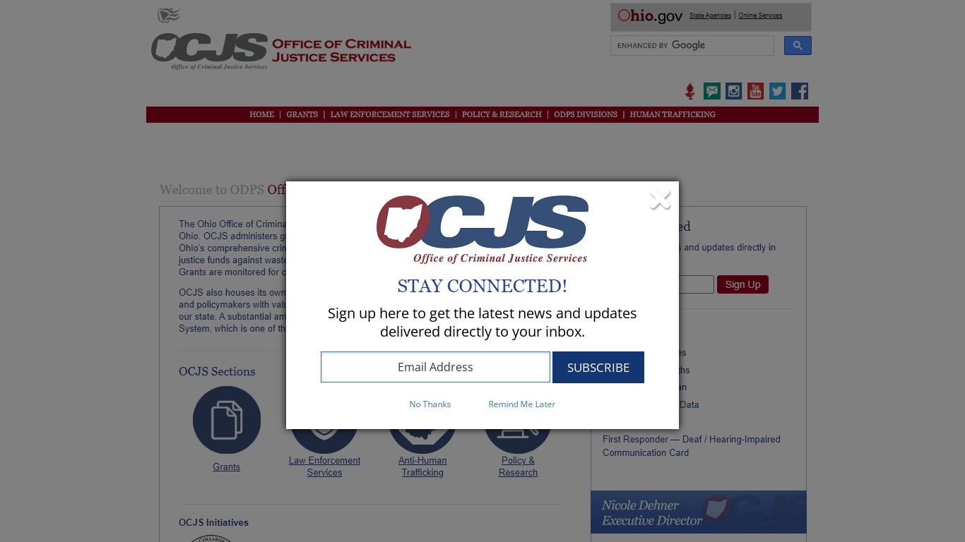 ODPS | Office of Criminal Justice Services - Ohio